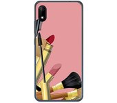 Tumundosmartphone Funda Gel Tpu para Wiko Y70 diseño Brochas Dibujos