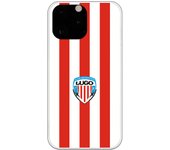 Funda original compatible con Iphone 14 Pro Maxcon diseño de Lugo Roja y Blanca