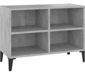 vidaXL Mueble de TV con patas de metal 69,5x30x50 cm, Mueble de Salon, Mueble TV, Mueble TV salon, Mesa de TV, Mueble tele