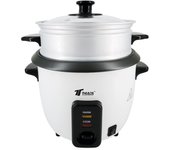 Arrocera Eléctrica 1.0L (4-5 Raciones) MARCA THULOS  - MODELO TH-RK10 - 1 LITRO - 400W - INCLUYE ACCESORIOS - FUNCION MANTENER CALIENTE - ARROZ