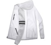 Sunscreen suit for men, ultra-thin summer jacket, breathable sports windbreaker, outdoor skin suit, fishing sunscreen suit