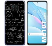 Tumundosmartphone Funda Gel Tpu para Xiaomi Mi 10T Lite diseño Formulas Dibujos