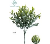 Poenia Arte Floral - Ramo Hojas Decorativas Artificial 35cm 3 Piezas - Decorativo y Realista