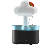 Difusor de Aromaterapia Creativo Arco Iris con Sonido de Gotas para Ayudar a Dormir Lámpara Ultrasónica Humidificador de Aire para el Hogar Atomizador Silencioso Capacidad de 500 ML