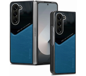 Luxury Leather Magnetic Car Many Function Case for Samsung Galaxy Z Fold 6 5 4 3 TPU Soft Frame Shockproof Protect Phone Cover