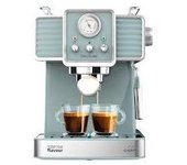 Cecotec 1575 Power Espresso 20 Tradizionale para espressos y cappuccinos rápido sistema de calentamiento por thermoblock 20 bares manómetro PressurePro y vaporizador orientable.