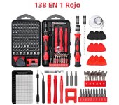 Multifunctional Screwdriver Set 122 in 1/138 in 1 Precision Magnetic Screwdriver For Handle Mobile Phone Repair Set Hand Tools
