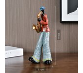 Creative American Band Decoration Musical Instrument Model Living Room Porch Study Nordic Arts And Crafts Statue Sculpture Home
