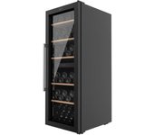 CECOTEC 02299 Vinoteca Dual 77 Botellas con Compresor y Luz LED para Vinos Tintos y Blancos