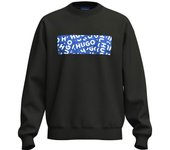 HUGO Jersey Negro 50515188-001 , para Hombre