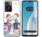 Funda Silicona para Oneplus Nord N20 SE diseño Café Dibujos