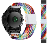 22 26mm QuickFit Nylon Watch Band For Garmin Fenix 5 5X 6X 7 7X Pro/Epix Pro (Gen 2) 47 51mm TACTIX 7 Pro/Enduro 2 Wrist Straps