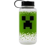 MINECRAFT Botella Deportiva Tritan XL de 1100 ML - Botellas de Deporte Gamer