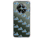 Tumundosmartphone Funda Silicona Antigolpes para Realme 12 5G / 12x 5G diseño Scooter Dibujos