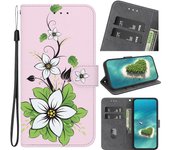 Stand Flip Wallet Case For Motorola Moto E20 E30 E40 E7I POWER E6 PLAY E7 PLUS E22I E13 E6 PLUS Cartoon Magnetic Book Cover