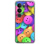 Funda Silicona Antigolpes para Vivo V29 5G diseño Smile Dibujos