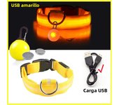 Usb Charging Glowing Dog Collar With Pendant Detachable Luxury Led Light Bright For Small Dogs Cat Night Safety Collar Wholesale