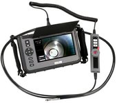 PCE Instruments Endoscopio con posibilidad de conectar diferentes sondas / Registro de imagen y video / Tarjeta SD / Permite girar la imagen en 360° (en pasos de 90°) PCE-VE 1036HR-F