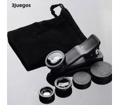 1 Set 3In1 Mobile Phone Fish Eye+Wide Angle+Macro Lightweight Camera Lens For Universal Cell Phone