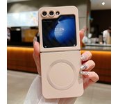 Liquid Silicone Magnetic For Magsafe Case For Samsung Galaxy Z Flip 6 5 4 3 Matte Wireless Charging Camera Protection Cover Capa