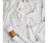 Bamboo Muslin Swaddle Blanket Baby Blankets Newborn Printed Soft Cotton New Born Infant Receiving Wrap