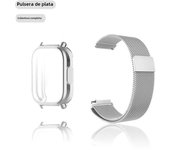 NEW Milanese Loop Strap for Samsung Galaxy Watch 7 6 5 4 44mm 40mm Magnetic Metal Band 22/20mm Bracelet Galaxy Watch 4/6 Classic