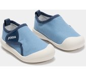Deportiva de lona Nen Jr Baby azules de Joma