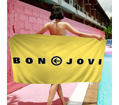 Bon Jovi Rock Band Microfiber Beach Towel Absorbent Quick dry Soft Yoga Swimming Resort Mountain Climbing Towel