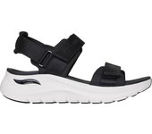 Sandalia  Mujer  Skechers Archi Fit  Negro