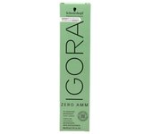 Tinte Permanente Schwarzkopf Igora Zero Amm Nº 4-0 Castaño Medio 60 ml