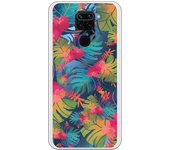 Funda compatible con Xiaomi Redmi Note 9 - Plantas y Hojas de Colores CL