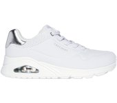 ZAPATILLAS DE MUJER CON CAMARA DE AIRE BLANCO SKECHERS Uno - Shimmer Away
