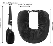 Travel neck pillow storage bag Stuffable Neck Pillow Refillable Pillows Sleeper Hold Pillow Neck Support Car U-shaped Headrest