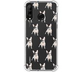 Funda Silicona Antigolpes para Huawei P30 Lite diseño Perros 12 Dibujos