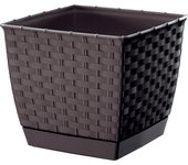 Prosperplast Maceta RATOLLA SQUARE 3,8L - Alta Calidad