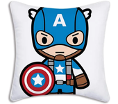 M-Marvel Superheros Spidermans Pillow Covers Cartoon Sofa Decorative Home Double-sided Printing Short Plush Cute Cushion Cover