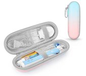 Estuche de Viaje para Cepillos de Dientes Eléctricos y Otros Cepillos de Dientes, Bolsa de Almacenamiento Protectora Dura Portátil