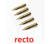 5pc Universal Fountain Pen Nibs 0.38 Iridium Gold Ink Pens Nib Standard Replacements for Writing Calligraphy Many Stationery