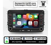 2 Din Car Multimedia Player for Volkswagen Golf 5 6 Polo Passat B6 B7 CC Skoda Jetta Wireless Carplay Android Auto GPS Car Radio