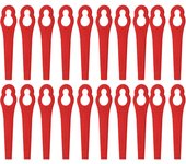 20/60/100/120pcs Grass Cutting Blade Plastic L83 Cutter Blades Fast Cutting Blades Spare Parts Durable Lawn Trimmer Accessories