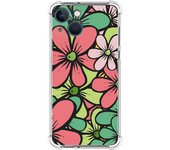 Funda Silicona Antigolpes para Iphone 13 Mini (5.4) diseño Flores 02 Dibujos