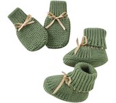 Baby Shoes Fashion Solid Color Knitted Newborn Infant Boys Girls Butterfly-knot Boots Soft Soled Children First Walker Footwear