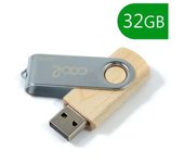 Memoria USB Pen Drive USB x32 GB 2.0 COOL Madera