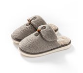 Zapatillas de algodón para hombre en invierno, alta calidad, nuevo estilo, sencillas, de moda, hogar, interior, peludas, cálidas, hogar para mujer, para parejas