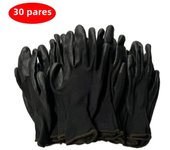 10/30 Pair Logo Free Polyurethane Gloves Safety Work Gloves Repair Gloves Palm Coated Gloves Carpenter Repairman Supplies