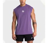2025 Summer new Gym Vest Men broad shoulder Sleeveless Sports Tank Top quick-dry mesh Fitness T-shirt Running Tank Top men tops