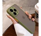 Luxury Matte Transparent Phone Case For iPhone 11 12 13 14 15 16 Pro Max X Xs Max Plus Bumper back Cases Cover