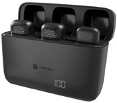 MICROFONO PARA SMARTPHONE NATEC HOPPER LAVALIER WIRELESS USB-C 2 MICROFONOS