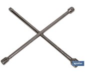 Llave de cruz 17 x 19 x 22 x 13/16
