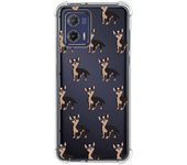 Funda Silicona Antigolpes para Motorola Moto G73 5G diseño Perros 11 Dibujos